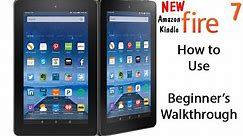 How to Use NEW Amazon Fire 7 Tablet ($49.99) - Beginners Walkthrough​​​ | H2TechVideos​​​