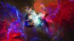 8K Colorful Space Nebula / 8k Space Footage / 7680×4320