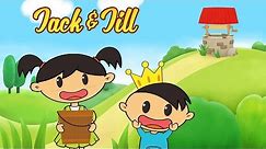 Jack and Jill | Nursery Rhyme with Lyrics | Nursery Rhymes for Kids by Luke & Mary
