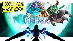 Explore 4 Planets in TITAN MAP - Exclusive First Look Gameplay! ARK Survival Evolved Mod