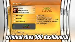 Original Xbox 360 'BLADES' Dashboard in 2021!