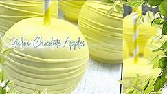 How To Achieve Yellow Chocolate Apples