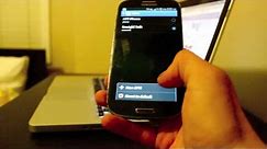 Samsung Galaxy S3 SIII - Change APN Setting AT&T Straight Talk