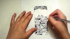 Easy DIY doodle Phone Case - Carlos Ribeiro