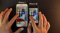iPhone SE vs iPhone 7 - Speed Comparison