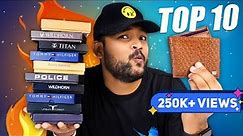10 BEST WALLETS FOR MEN UNDER 500/1000 ON AMAZON 🔥 Wallet Haul Review 2023 | ONE CHANCE