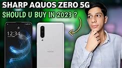 Sharp Aquos Zero 5g Basic Phone Review In 2023 | Best Phone For Gaming Or Not !