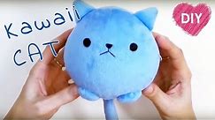 Kawaii plush cat 🐱. Easy tutorial - cute cat!