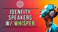 Multi Speaker Transcription with Speaker IDs with Local Whisper