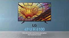 LG 49UH6100 4K UHD HDR Smart LED TV // Full Specs Review #LGTV