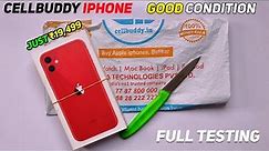 cellbuddy Refurbished Good Condition iPhone 11 Unboxing & Full Testing