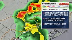 Storms, flooding possible in Connecticut; wet weather continues Monday