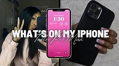 WHAT'S ON MY IPHONE! | *iPhone 12 Pro Max*