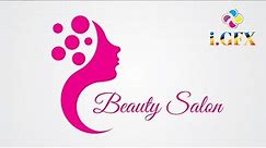 Beauty Salon Logo design | Feminine Logo | Adobe illustrator logo design
