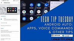 Android Auto How To - Voice Commands, Apps & More - Tech Tip Tuesday
