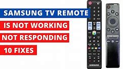 How to fix Samsung SMART TV Remote is Not Working, Not Responding || 10 Troubleshooting Tips