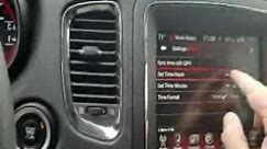 Setting The Clock On Jeep Touch Screen Radios