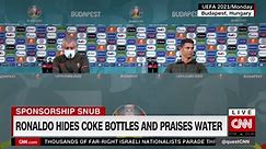 Cristiano Ronaldo rejects Coca-Cola and praises water