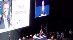 Mitt Romney booed at Utah GOP Convention