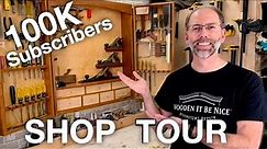 Workshop Tour of a Furniture Restoration Business & YouTube 100k Subscribers on Fixing Furniture