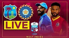 🔴 LIVE | West Indies v India | 3rd CG United ODI powered by Yes Bank