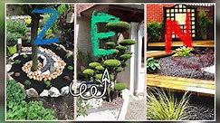 Modern Zen Garden Ideas l Japanese theme Garden Decoration l Zen Garden For Front Yard l Zen Garden