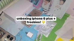 UNBOXING IPHONE 6 PLUS + FREEBIES (from shopee : 2023) | IT’S CORALREEF