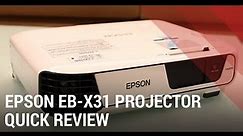 Epson EB-X31 XGA Projector - Review India