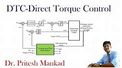 Basics of Direct torque control (DTC) of Induction motor drive