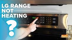 LG Range Oven not Heating? How to diagnose, test, & troubleshoot your Oven