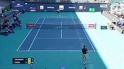 MATCH POINT: A. Zverev def. T. Kokkinakis; Miami 4R