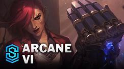 Arcane Vi Skin Spotlight - League of Legends