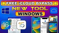 🎁😍 FREE Untethered iCloud Bypass Windows iPhone/iPad iOS 16.7.7/15.8.2 | CheckRa1n PaleRa1n Jailbreak