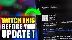 iOS 15.6 Update - Everything You NEED to Know !