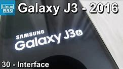 Samsung Galaxy J3 2016 - Interface opinião - Português