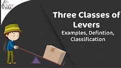 Three Classes of Levers - Examples, Defintion, Classification