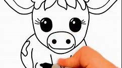 🐂🐦Easy and simple drawing ideas for beginners - Step by Step drawing tutorials for kids - Dibujos faciles