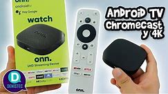 REVIEW Tv Box Walmart ONN 4K con Android TV y Chromecast