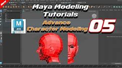 Autodesk Maya 2024 Tutorial In Hindi human body modeling_05