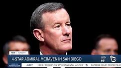 4-Star admiral McRaven in San Diego