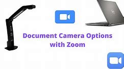 Using a Document Camera with Zoom