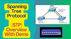#09 Spanning Tree Protocol Explained | Spanning Tree Protocol | How STP works 🌲