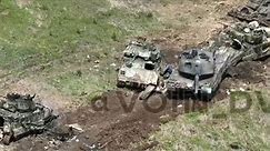 Ukraine Leopard tank 'destroyed' by Russia