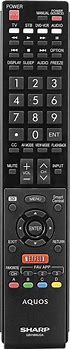 Image result for Sharp Aquos TV Remote Control Model 24Bc0k