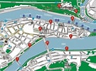 Bildergebnis für Passau Hafen Karte. Größe: 135 x 100. Quelle: tourism.passau.de