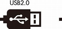Image result for USB 2.0 ロゴ. Size: 215 x 76. Source: www.askul.co.jp