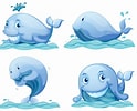 Image result for Whale Toons. Size: 124 x 100. Source: www.vecteezy.com
