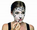 mida de Resultat d'imatges per a Snow Leopard Makeup.: 124 x 100. Font: www.cutoutandkeep.net