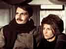 Omar Sharif and Julie Christie కోసం చిత్ర ఫలితం. పరిమాణం: 134 x 100. మూలం: movieplayer.it