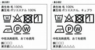 Image result for 繊維表示一覧 アルファベット. Size: 189 x 100. Source: www.shoukaken.co.jp